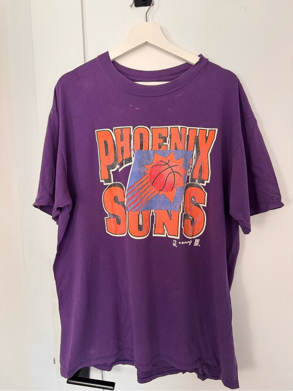 Vintage Phoenix Suns Purple Graphic Tee